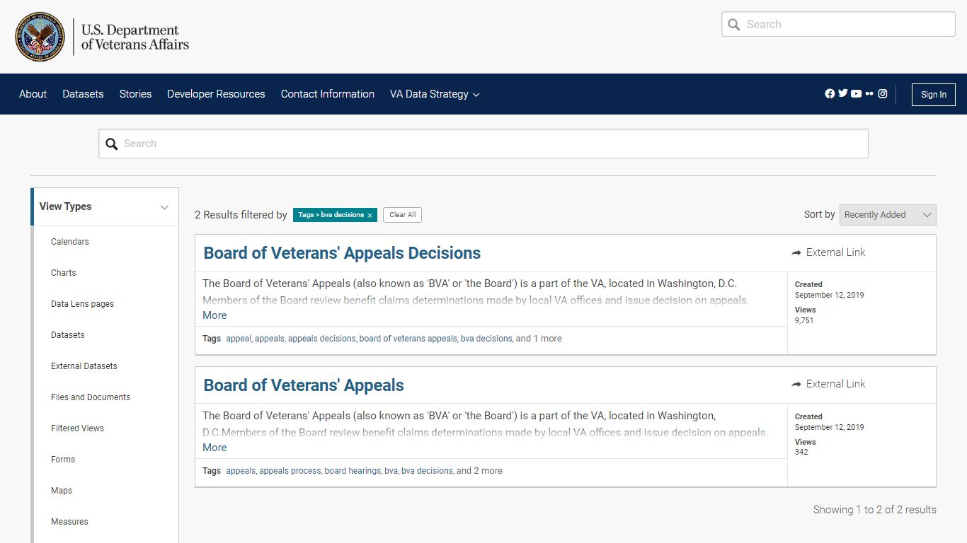 Search & Browse bva decisions | Page 1 of 1 | Department of Veterans ...